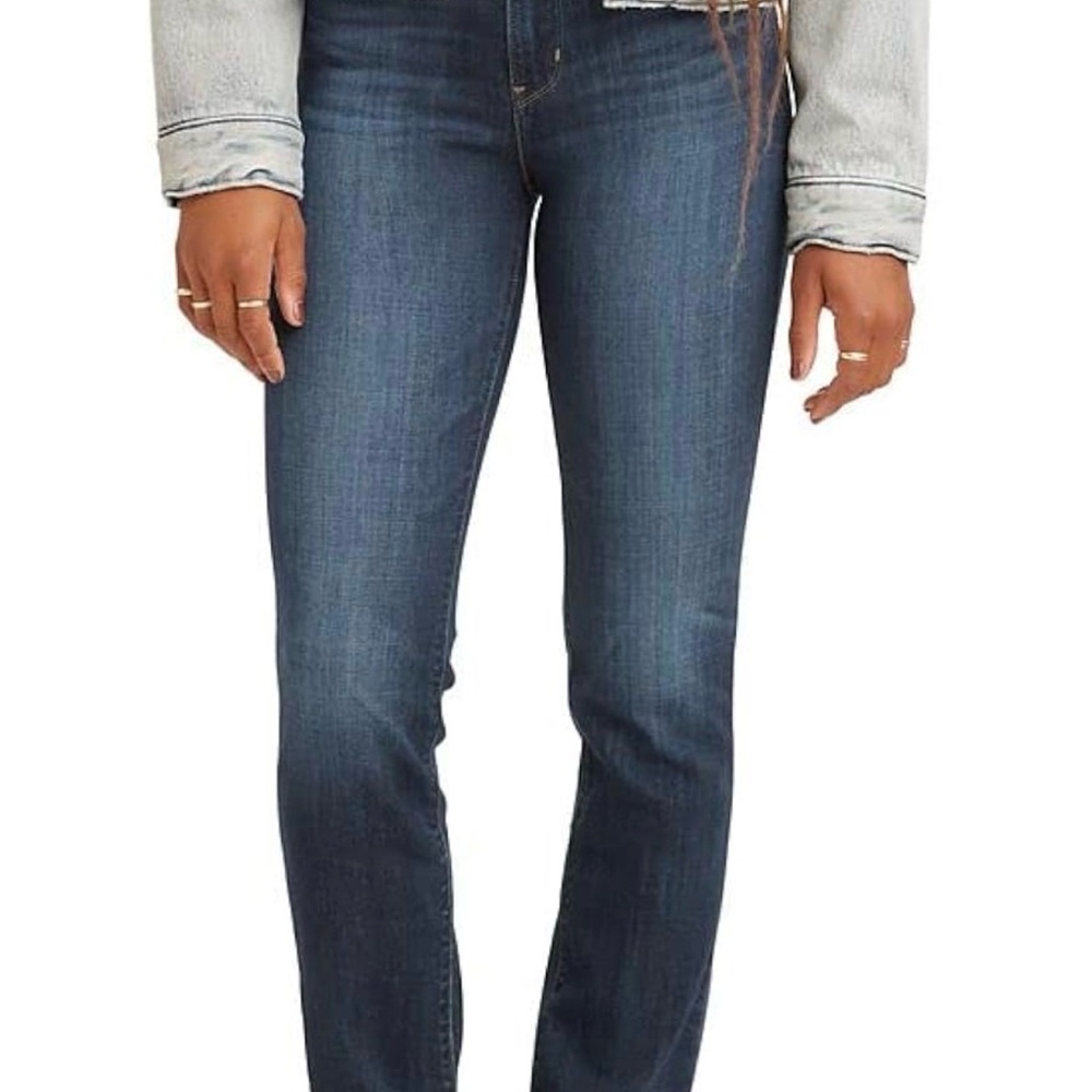 Levi's Womens 724 High Rise Straight Jeans